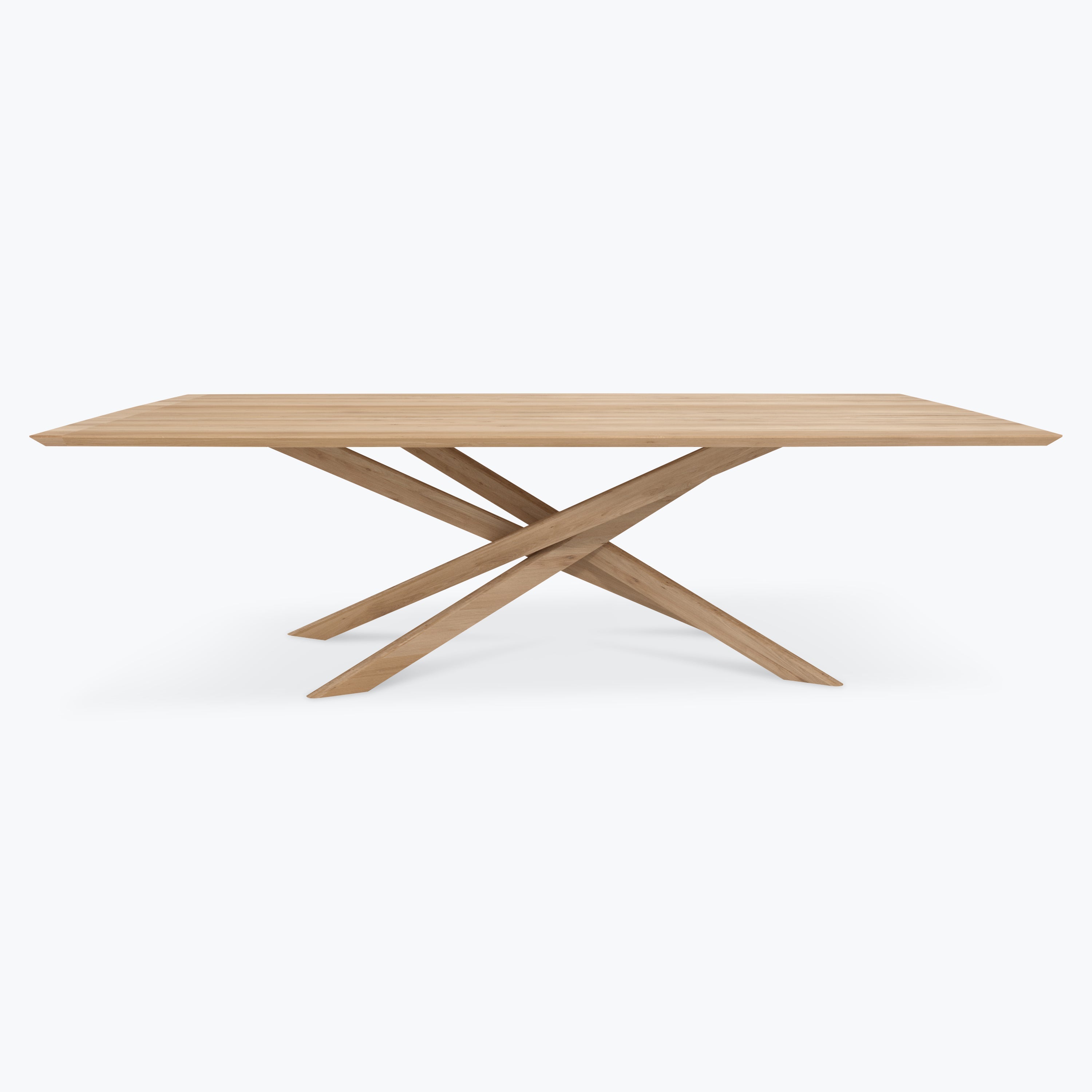 Table de repas Mikado rectangulaire en chêne 240cm - Carré Lumière