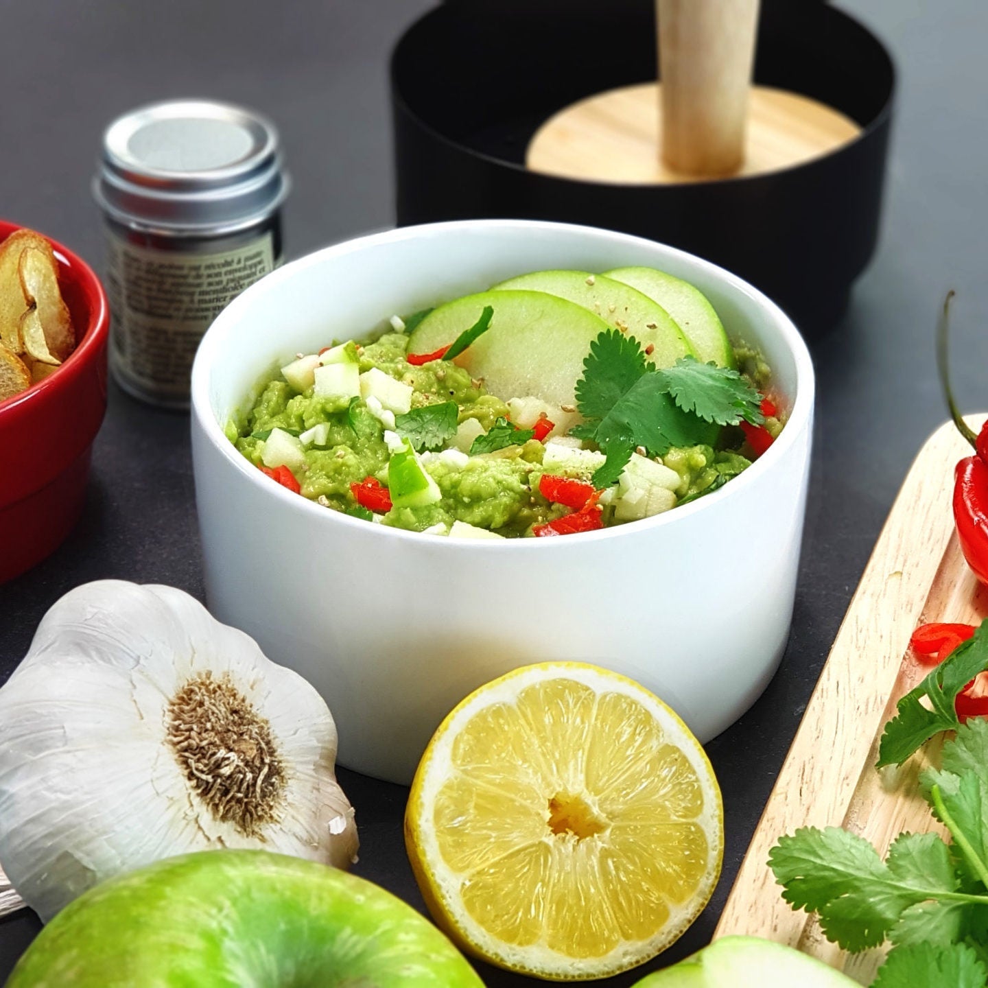 Ustensile pour guacamole parfait - Carré Lumière