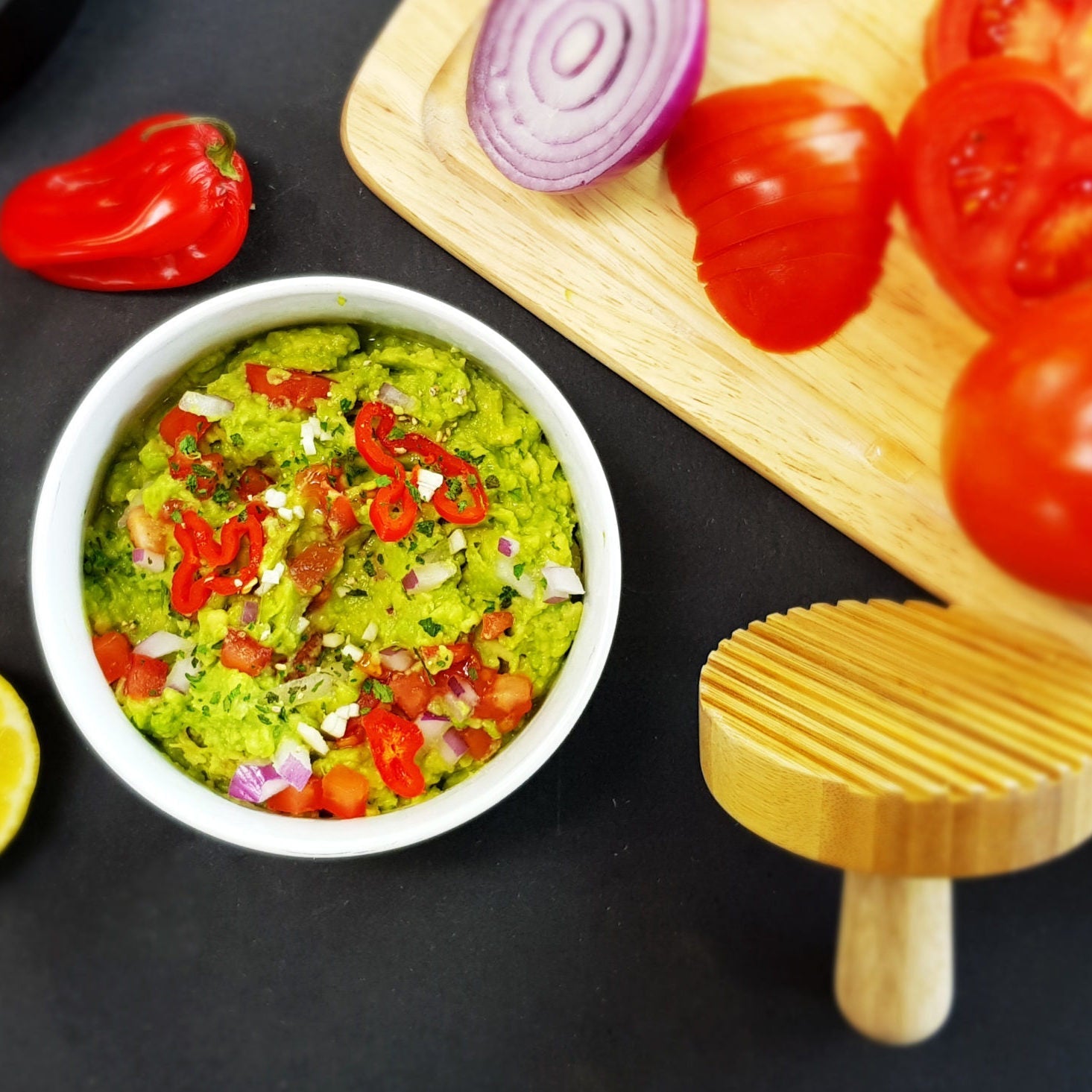 Ustensile pour guacamole parfait - Carré Lumière