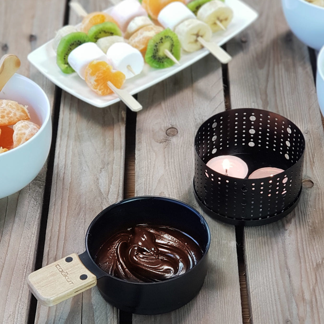 Fondue au chocolat à la bougie pour 2 - Art de la table/Ustensiles de  cuisine - ESPRIT DE MAISON